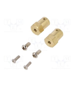 FIT0523 Bracket wheel; Kit: adapter,mounting screws; Shaft: smooth; 2pcs. df_SpNpZ69MBkPn3nbUMEbjv3c-_TvEoHQ0tg_xHjnw