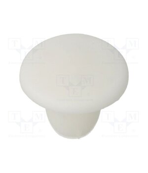 10060520 Stopper; H: 7mm; push-in; Flange dia: 11mm; white; Ømount.hole: 6mm 2F3mXZBFtrWxzDEhyEgbC-dfWf9Xbd91dokLXVlQf1Q