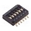 TDA06H0SB1 Switch: DIP-SWITCH; Poles number: 6; OFF-ON; 0.025A/24VDC; Pos: 2 lbDm-C1NFO4ZA4EoBcl2QbtDH_G1Rmr93RsMrh1HLBQ