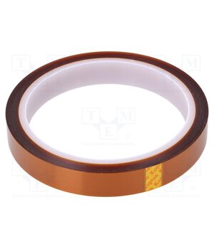 051-0002 Tape: high temperature resistant; Thk: 0.07mm; 50%; amber; W: 14mm tqDKKWjrEYivklJsku2yvi1Z2VWtCKBlceefC69KHAQ