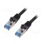 CQ3043S Patch cord; RJ45 plug,both sides; S/FTP; 6a; stranded; Cu; 1.5m MDXUXkzBYzmF6hT_YAS-5RoC3b8l0Rs95nQ1Ev9GXAA