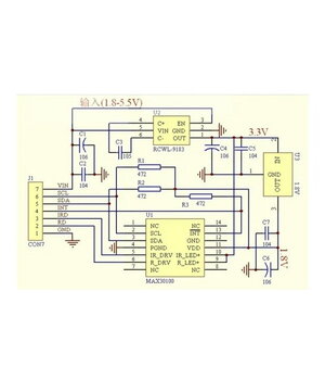 Sirdsdarbības sensora modulis MAX30102

 ABMJ040+3.jpg