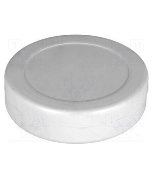 KM-81 GY Enclosure: for alarms; ABS; grey; Ø: 70mm; H: 18mm v1krcyfxPvYwA9sprPz0lmJvX4X2N8MVSoRxRiCvM1Q