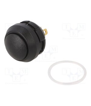 W48-2-RB-N-BK-F Switch: push-button; Pos: 2; SPST-NO; 0.01A/12VDC; OFF-ON; plastic QKLSxUA6xaRNtDFzQv21geGm9LOuNjOLvoiSxw32TDw