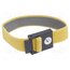 9-341-1 Wristband; ESD; 220mm; yellow; 100kΩ÷10MΩ; press stud male 4mm EP-s4qUtSz8XlvUpI1yqmcOM0l8b4q4klcUG54EEoNs