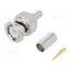 112116 Connector: BNC; plug; male; straight; 50Ω; crimped; for cable; POM 6Envmqj7hjUbfMJa4CBiCs8kvKDPzIt8av9RmqYjc3w