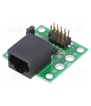 ROB-12272 Adapter; pin strips,RJ45; servos; Ch: 4 _5j-Bg50qfHWFTxW1254O5lVilQebfgMWmMa5iydz4w