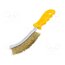 496.96 Brush; wire; brass; plastic; 240mm; non-slip grip 3FVHuuLnHAYV3D9rgkDxHeEJYKK6619HdtoCxheCi-k
