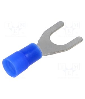 KNE_6-2,5/100 Tip: fork; M6; 1.5÷2.5mm2; crimped; for cable; insulated; tinned P93ypx_zgLLXSqJNQuUuDB-ac1vNR7ck5IOGtQy1hOQ