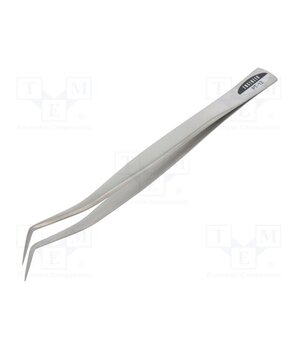 PT-12 Tweezers; 160mm; universal; Blades: curved; Blade tip shape: sharp jIWwzEN3q3iBhxqryybS_9QrFF-PWFBqefhwszJA51Q