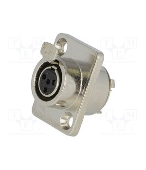 MXLR-4G-C Connector: XLR mini; socket; female; PIN: 4; soldering WDsl3eFM22MxD_3IjLdkyIAGtcwrZSlSAjcQD3eWJeA