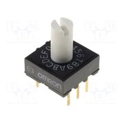 A6R-162RS Encoding switch; HEX/BCD; Pos: 16; THT; Rcont max: 200mΩ; A6R CnjE7d0JbtFpHQYxb9rR4nS3T8xOhwwKC66oVnVvgk0