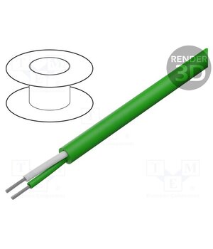 KCASILSI 2X1 QMM K-type compensating lead; silicone; Cores: 2; Shape: round; 1mm2 GjjJ_-E-06fwaO7SJqtjIanWWdOcvuCLf1_fTMtIe7A