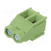 XY636-2P 6.35MM GREEN Connector: PCB terminal block; terminal; 30A; 300V; angled 90° 1v_eAMhbCFAHmk8kil4QWwMvOTFGJHoT0mpu6ld6MQQ