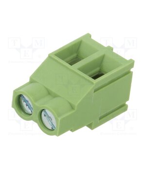 XY636-2P 6.35MM GREEN Connector: PCB terminal block; terminal; 30A; 300V; angled 90° 1v_eAMhbCFAHmk8kil4QWwMvOTFGJHoT0mpu6ld6MQQ
