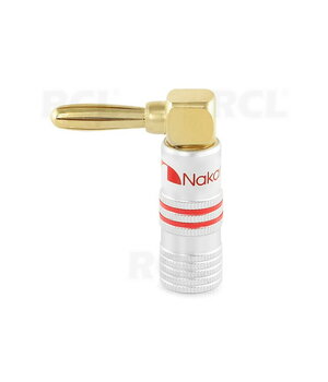 SPEAKER PLUG BALL 4 mm banāns, Nakamichi Excel, leņķveida sarkans

 CKI094KR.jpg