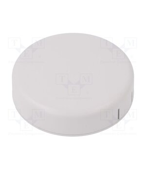 1551SNAP13WH Enclosure: for alarms; Z: 20.3mm; ABS; white; 1551SNAP; Ø: 80mm; IP30 WscM5eGPAXKPewU87WrbUTe6uV3O2sa7SktUbpWm4wU