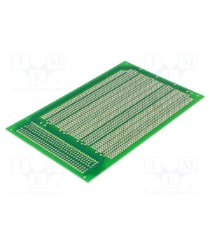 PP-3U/160 Board: universal; eurocard,single sided,prototyping; W: 100mm NaAq8whZ8tdTEZutwOgTMtZKG7XOccRdpCtNixmslIU