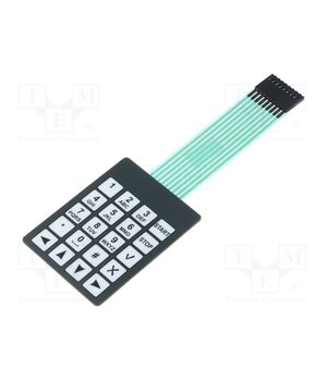 18-0025 Keypad: membrane; No.of butt: 20; W: 54mm; Pitch: 2.54mm; L: 72mm lBT-ebvgQG7KxcCXLIM4mmw6WIfsfWe1yDxEpo4HTCA
