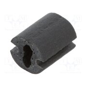 ELM 2-250 Spacer sleeve; LED; Øout: 4.8mm; ØLED: 3mm; L: 6.35mm; black; UL94V-0 NuY3OXX3olqNNxt9hsLj2GgSIjStEqexaUpg4EDyg8w
