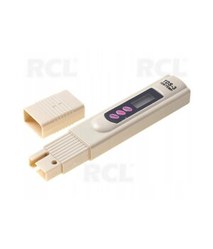 ŪDENS KVALITĀTES MĒRĪTĀJS LCD TDS-3, 0-9999 ppm

 ATES015+2.jpg