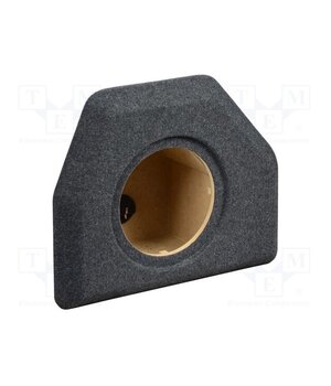 FBVW10 Car loudspeaker enclosure; MDF; grey melange; 250mm; VW; 15l hpfOhMTpcDri5PG8Ym0Eq6N68C23kpnZFTZiunfVWts