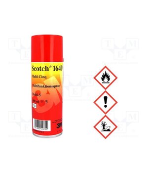 SCOTCH 1640 MULTI FIVE 400ML Cleaning agent; 400ml; spray; can; colourless; 16xx PHHoP5tBnDGYhQKxxYfd5PGTasJ2EUajPrVCED25Zaw