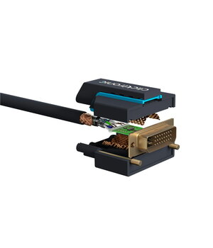 HDMI (K) <-> DVI-D (K) kabelis, WQXGA/60 Hz, 4K/60 Hz, 4,95 Gbit/s, 2 m, Clicktronic

 CKA645C_2+1.jpg