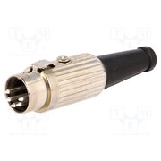 590-0500 Connector: DIN; plug; male; PIN: 5; 180°; straight; for cable; 34V; 2A 8ar4hkk85pjjFNfK284quWiSYuvZqugiRdgBJIR08qs