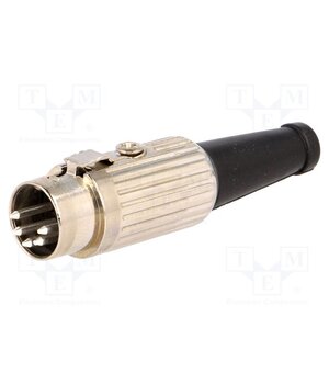 590-0500 Connector: DIN; plug; male; PIN: 5; 180°; straight; for cable; 34V; 2A 8ar4hkk85pjjFNfK284quWiSYuvZqugiRdgBJIR08qs