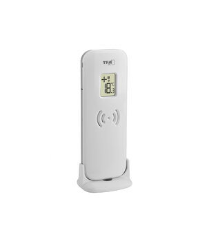 DCF TIME pulkstenis ar bezvadu termometru BUDDY TFA 30.3072.01, Vācija

 ATEA61+1.jpg