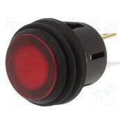 PB-1A-DC-2-RIL Switch: push-button; Pos: 2; SPST; 20A/14VDC; red; Illumin: LED; PB XEeXb7t6MqRLFaTfiRbxVeJQT1nCQIcd2V6y1dSVORw