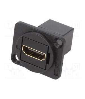 CP30200GM3 Coupler; HDMI socket,both sides; FT; gold-plated; 19x24mm; metal 8Aey3d-yqb4h7Wr9D3bS9DKXbPNDcDcp4FP5MxwRM30