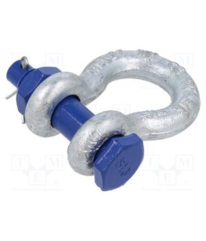GN 585-13-B Dee shackle; steel; for rope; zinc; 13mm; 1/2" gCFvkoPb_zUgkbpEhCLiWIq-2_NcvVFsIBrnk9-M0Mk