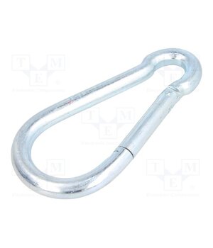 KSO13160 Carabiner; steel; for rope; L: 160mm; zinc; 13mm o8dHDS-qTqQnlEtga3gQElRG5sy8ct9-Nb3IC-2NynI