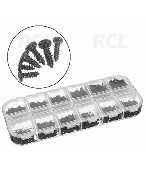 Skrūvju komplekts PH00, PH0, ø1, ø1,2, ø1,4, ø1,7 mm, 1200 gab.

 ITR1200.jpg