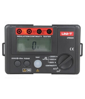UT502A Meter: insulation resistance; LCD; (2000); VAC: 30÷600V hgyWTdrz28VrtfS2VMiWwpgiDdpdVuhu3h64ryf3yY4