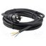 60376 Cable; 3G1mm2; CEE 7/7 (E/F) plug,cables; rubber; 3m; black; 16A oxda90040rtN5P16dj7hIhLRL86QC-Gf4ai3SHHTxu0