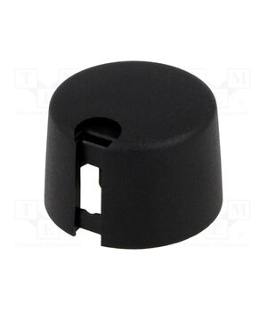 A1024649 Knob; with pointer; plastic; Øshaft: 6mm; Ø24x16mm; black; push-in UMnsg8FqqPTPbepzIAUSE36CFgu07A0-nxv_qkyii_Y