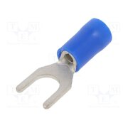 BM90226 Tip: fork; M5; Ø: 5.3mm; 1.5÷2.5mm2; crimped; for cable; insulated S8xxy4jifBrwE3Oxwz8eHUeadusZdSKfGZxMuQbIEbE