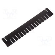23-172-7103 Divider; ESD; L: 550mm; H: 100mm; Thk: 1.8mm; Features: conductive kW7jpvYrenhReKXrOcF_PjmZRylGb-QqpARx7HoWH-c