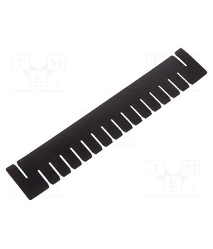 23-172-7103 Divider; ESD; L: 550mm; H: 100mm; Thk: 1.8mm; Features: conductive kW7jpvYrenhReKXrOcF_PjmZRylGb-QqpARx7HoWH-c