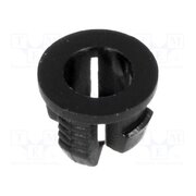 FIX-LED3-8 LED holder; 3mm; one-piece; black; UL94V-2; L: 4.6mm; polyamide RbMIQ3HiUy9DrQQ19uubsT6iiifEPWj4e2mm7QwZOMo