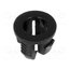 FIX-LED3-8 LED holder; 3mm; one-piece; black; UL94V-2; L: 4.6mm; polyamide RbMIQ3HiUy9DrQQ19uubsT6iiifEPWj4e2mm7QwZOMo