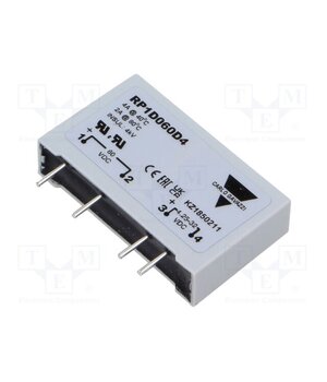 RP1D060D4 Relay: solid state; Ucntrl: 4.25÷34VDC; 4A; max.60VDC; PCB huGPO3gnkulDvaHAjCLet4DAuD75N5B8PvkdxZlcgx4