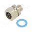 166-31400 Straight terminal connector; Thread: metric,non-swivel,outside bdLPfyZAV2jvZA_LMG1a1WPHox07k_6T3NpYH4vC2C0