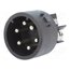 SA3243 Connector: circular; contact insert; Mini Buccaneer; male; PIN: 6 cApGwTNOd_DbDd3bV-VdvWyr5F_JC8CXQ3HsRv5D8Ok