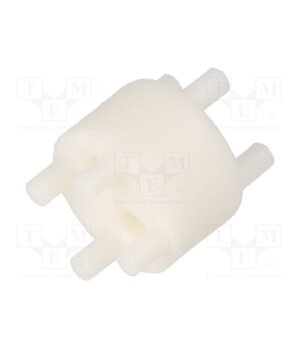 455-290 Spacer sleeve; LED; Øout: 6.4mm; ØLED: 3mm,5mm; L: 7.4mm; white bJoBIEInvlXBTl-CDT_CiT4VJ7Ehl3ry99pWo4lzaHE