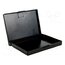 025-0004 Container: box; protective; ESD; black; polypropylene; 108x85x18mm 6brWLK06-OQ8suvMug1F8vyoLq_EPvESc4MEBgkkfzo