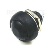 PUSH BUTTON SWITCH OFF-(ON)  2A 48VDC, IP65, black